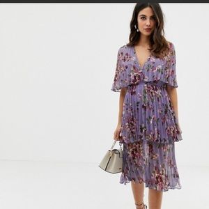 Floral midi dress